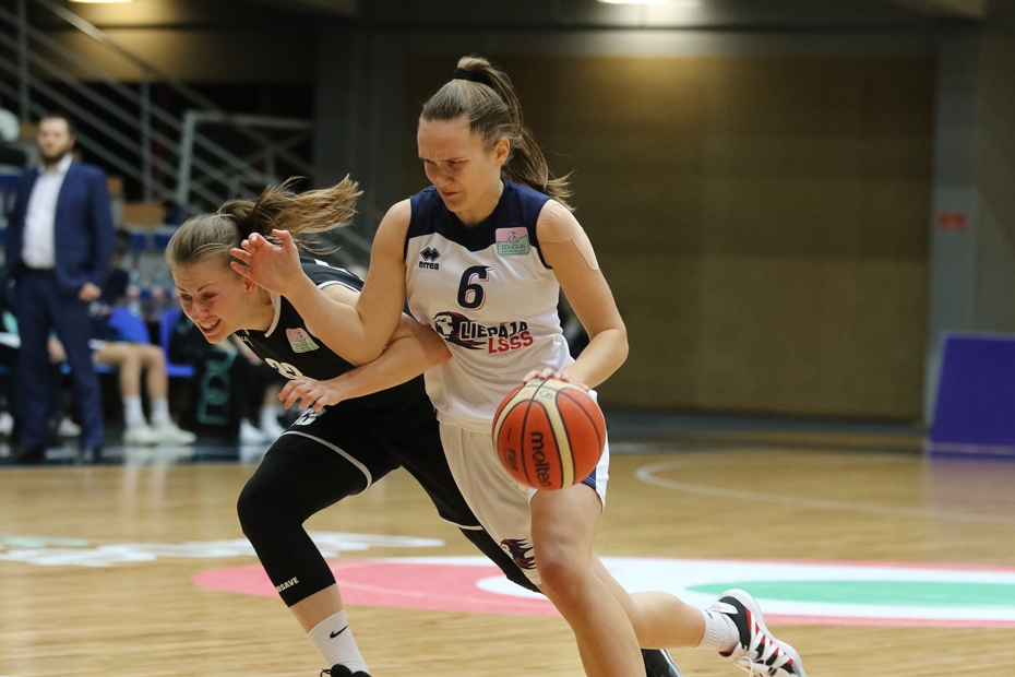 "Liepāja"/LSSS uzvar RSU un iekļūst "Douglas" Baltijas līgas pusfinālā