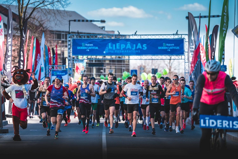 11.aprīlī jau desmito reizi notiks Liepājas pusmaratons