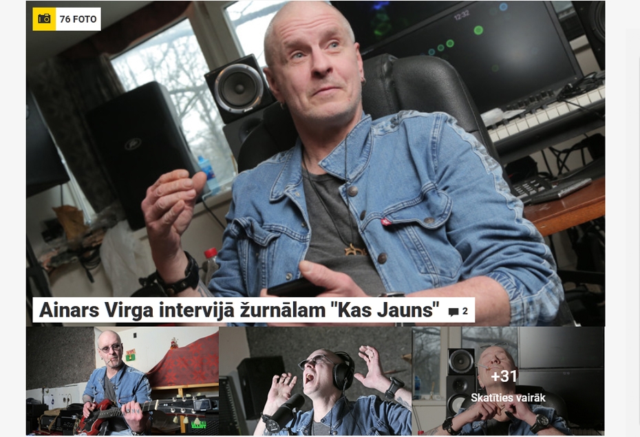 Jauns.lv: "Ir sacelta pārāk liela ažiotāža," – tā par koronavīrusu domā Ainars Virga