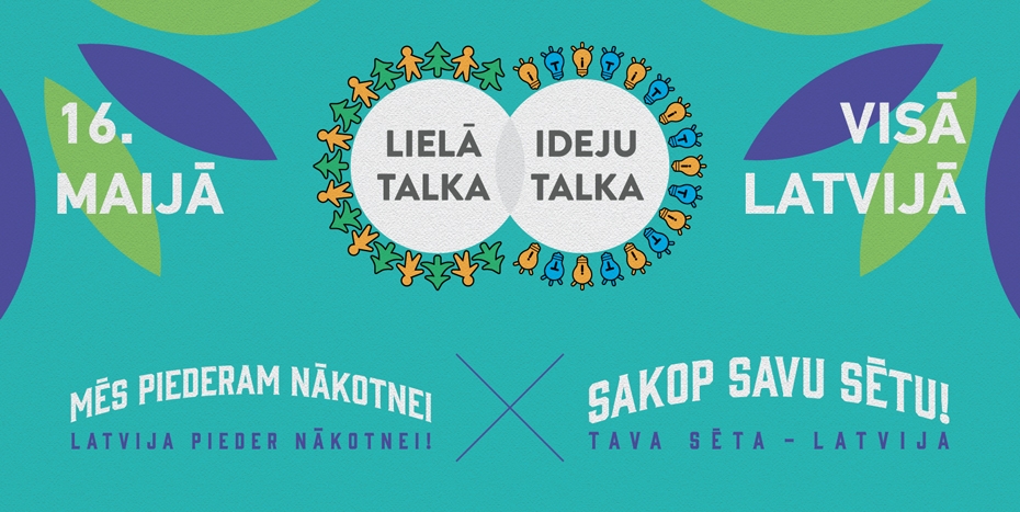 Lielā Talka šogad norisināsies sestdien, 16.maijā