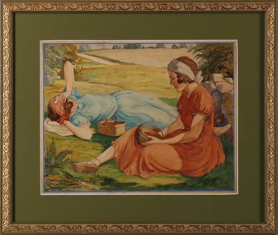 Galerijas stāsti: Vijoļmeistars un mākslinieks Reinholds Kasparsons