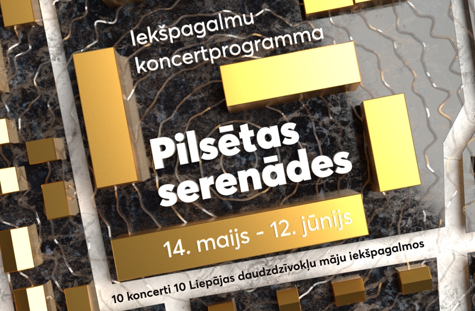Iedzīvotājus Liepājas iekšpagalmos pārsteigs koncerti "Pilsētas serenādes"