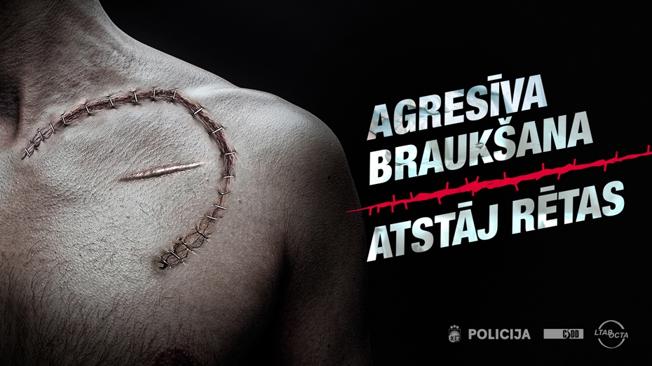 Valsts policija aicina – piedaloties ceļu satiksmē, neesi pārgalvīgs!