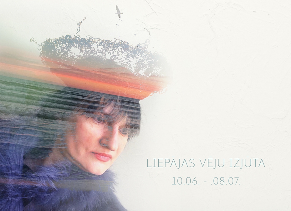 Biedrības nams ver durvis apmeklētājiem ar Ilzes Akselrodes izstādi "Liepājas vēju izjūta"
