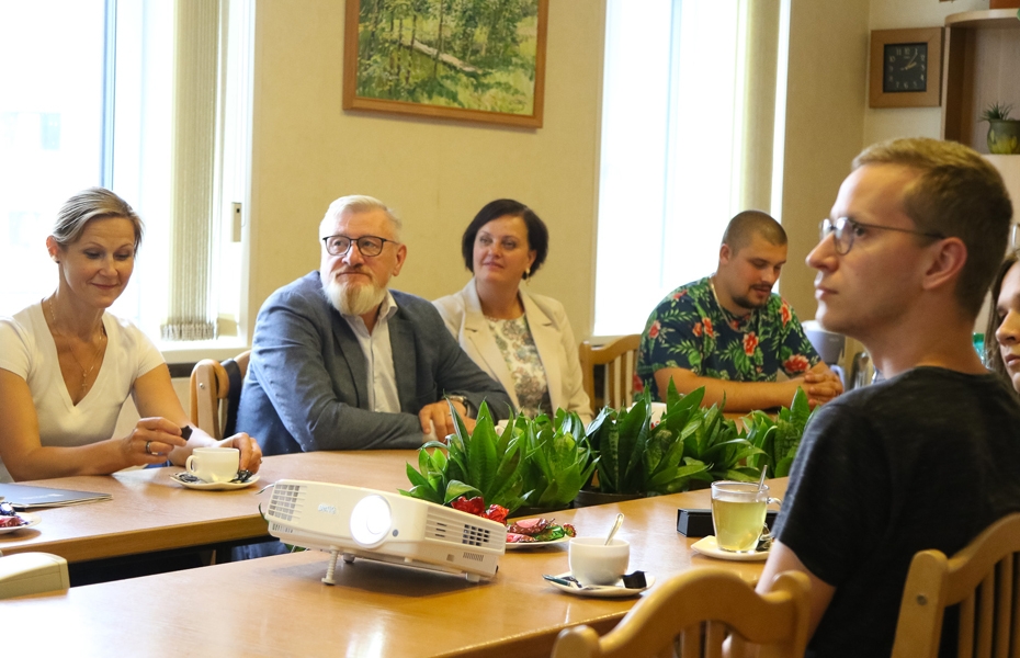   Liepājas Universitātes studenti sadarbojas ar uzņēmējiem