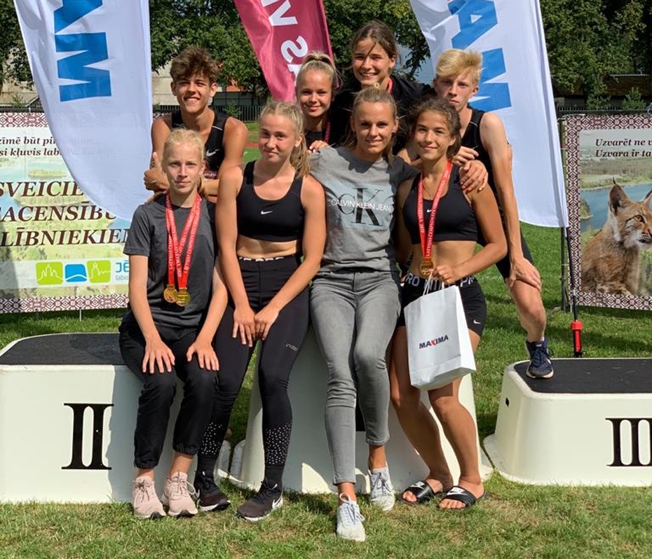 Liepājniekiem medaļas Latvijas U-16 čempionātā vieglatlētikā