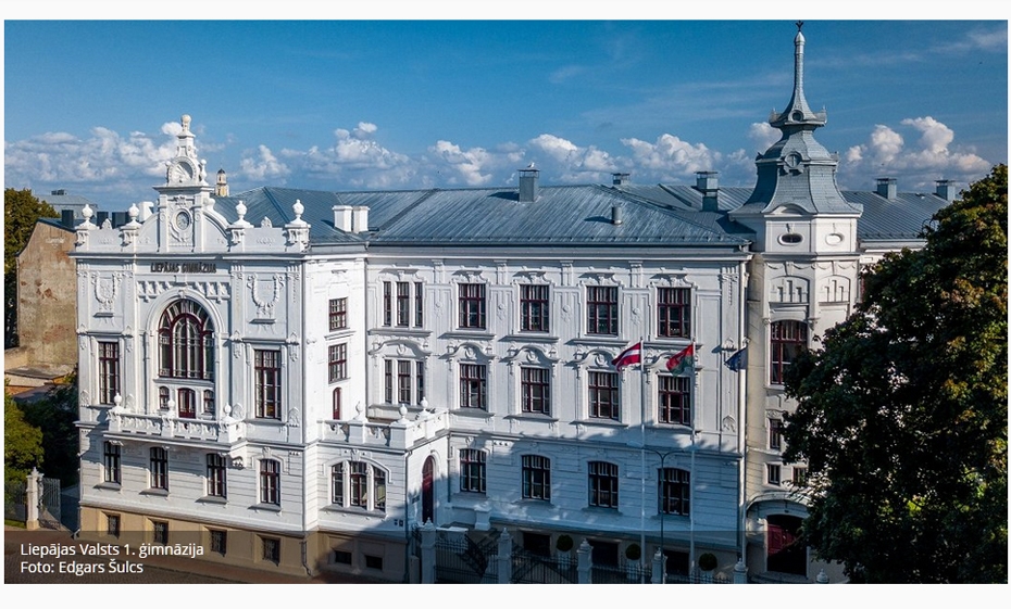 Lsm.lv: Paaudžu mīlēta skola ar cara laika dvesmu – Liepājas Valsts 1. ģimnāzija
