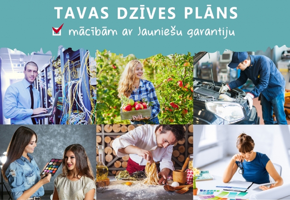  Nestrādājoši jaunieši var pieteikties mācībām Jauniešu garantijā 