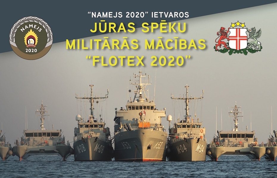  Sākas Jūras spēku mācības "Flotex"