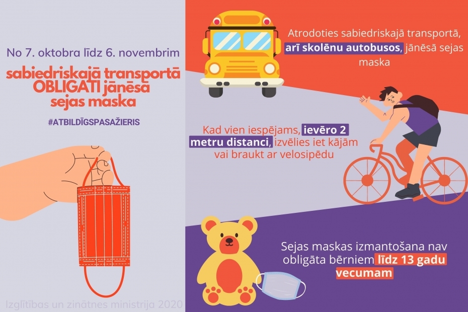 Pēc rudens brīvlaika 7.–12.klašu skolēni nedēļu mācīsies attālināti