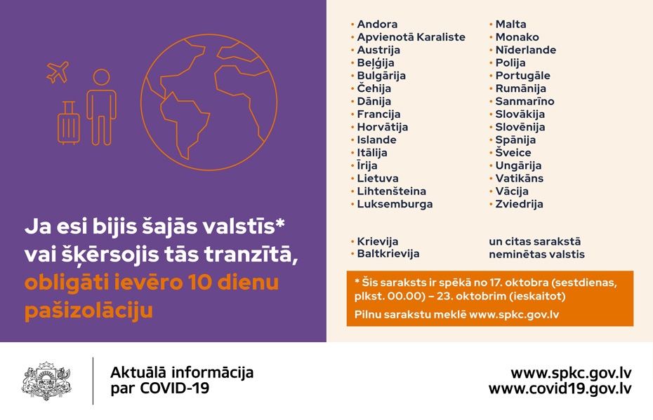 Epidemiologs: Patlaban ar ceļošanu uz ārvalstīm ir saistīti vairāki riski