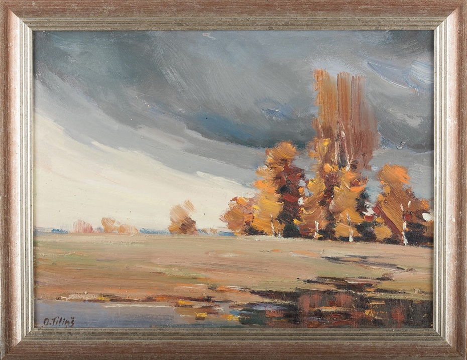 Galerijas stāsti: Gleznotāja Otto Tiliņa rudens noskaņas