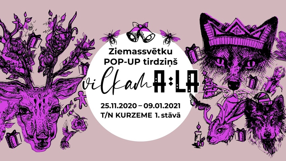 Ziemassvētku sajūtas jau drīzumā jāmeklē tirdziņā "VilkamA:LA"
