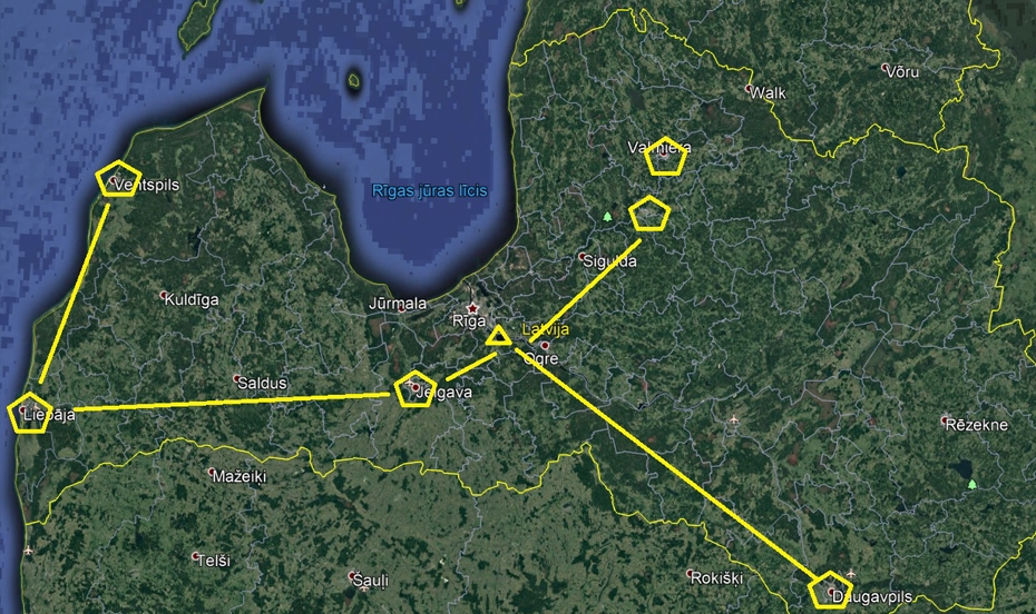 Valsts svētkos veiks pārlidojumus virs Latvijas pilsētām 