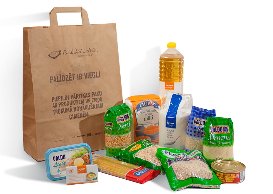 Šonedēļ skolēni varēs saņemt pārtikas pakas