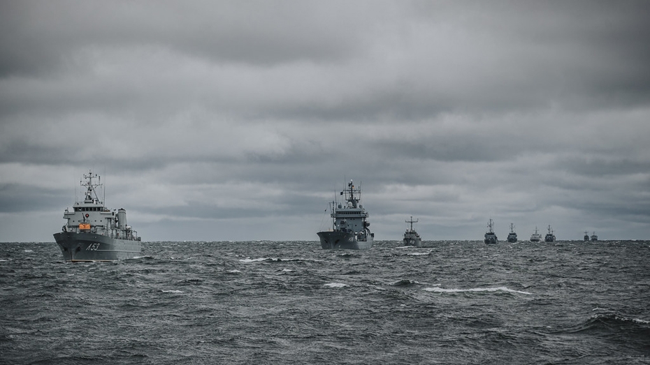 Latvijas Jūras spēki pārņem Baltijas valstu jūras eskadras vadību