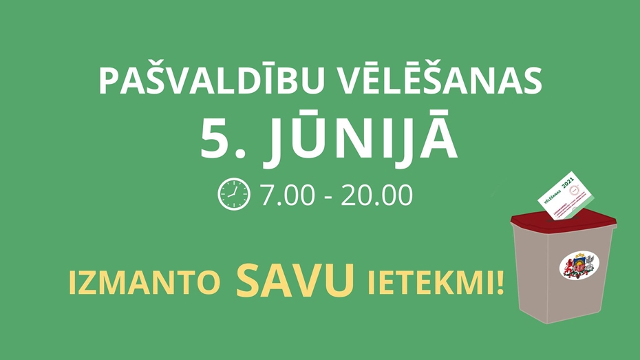 Centrālā vēlēšanu komisija izsludina 5.jūnija pašvaldību vēlēšanas