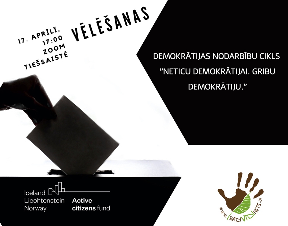 Turpinās nodarbību cikls par demokrātiju