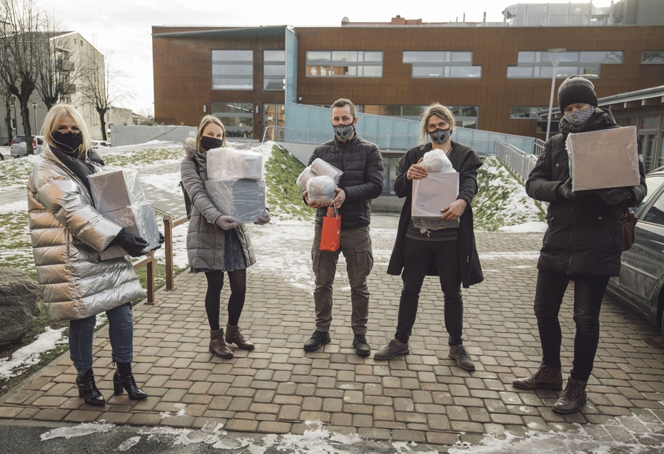 LMMDV dāvinājumā saņem dažāda izmēra ģeometriskas figūras