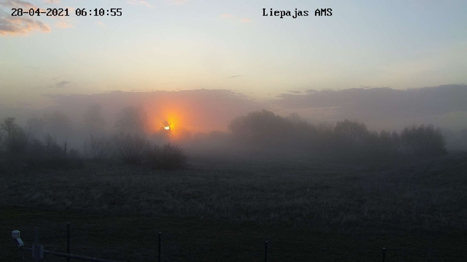  Liepājā atkārtots 28. aprīļa minimālās gaisa temperatūras rekords