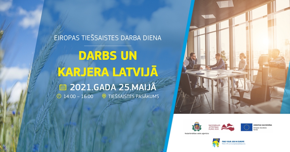  Aicina piedalīties starptautiskā tiešsaistes darba dienā "Darbs un karjera Latvijā"
