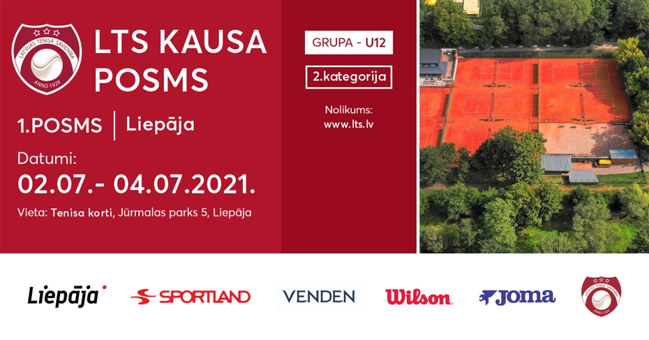 Liepājā tiks uzsākta vasaras Latvijas tenisa sezona