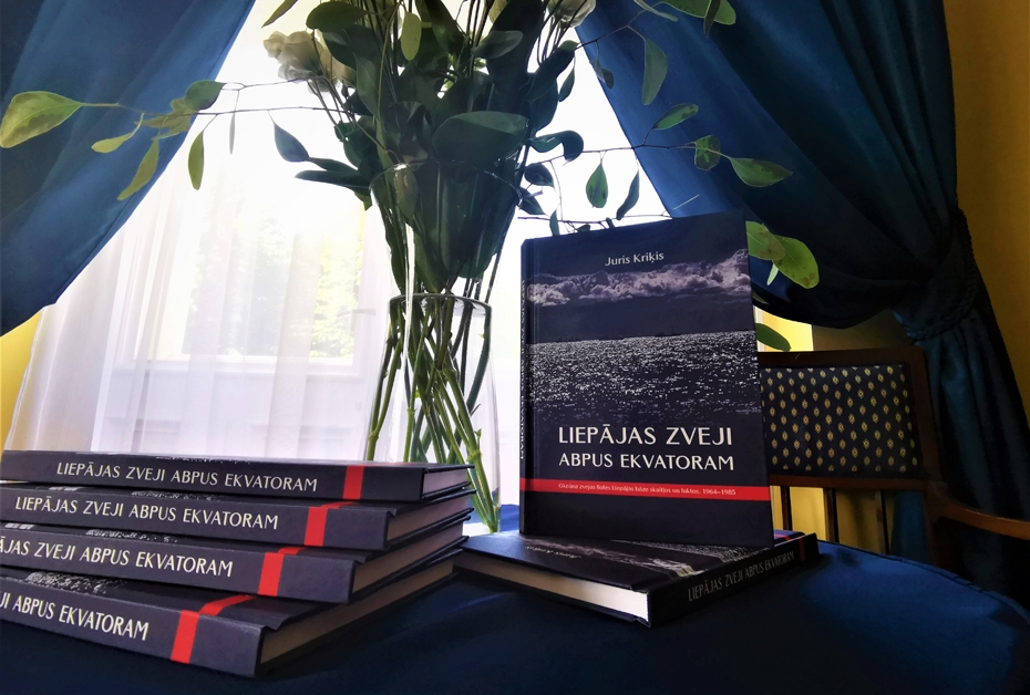 Muzejā atvērs Jura Kriķa grāmatu par Okeāna zvejas flotes bāzes vēsturi