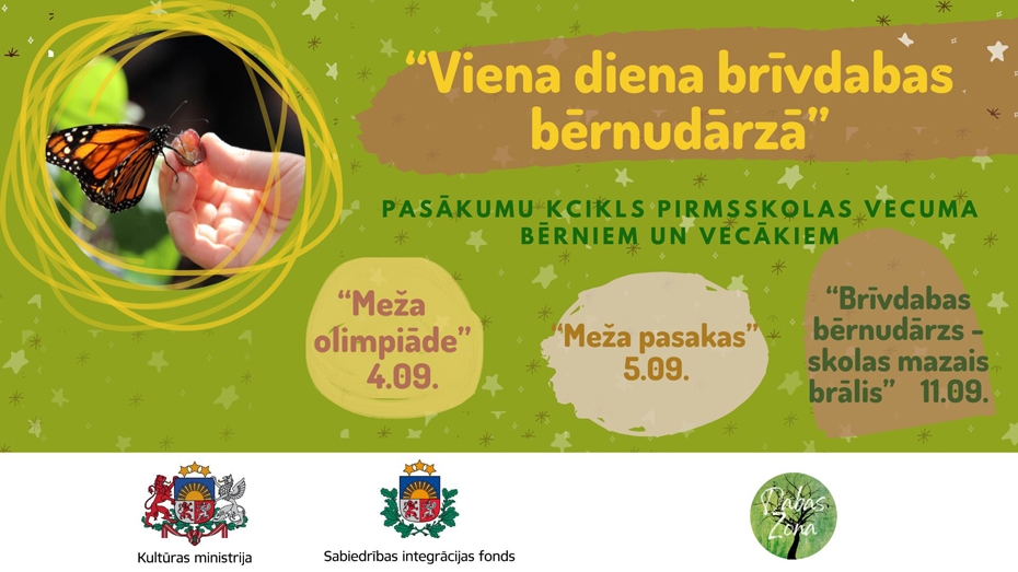 Būs pasākumi brīvdabas pedagoģijas popularizēšanai