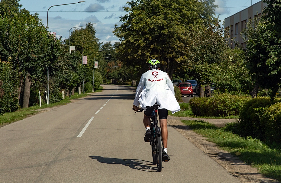 Daktera Klauna labdarības velomaratons piestās arī Liepajā