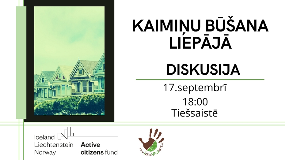  "Radi Vidi Pats" rīko diskusiju par "kaimiņu būšanu"