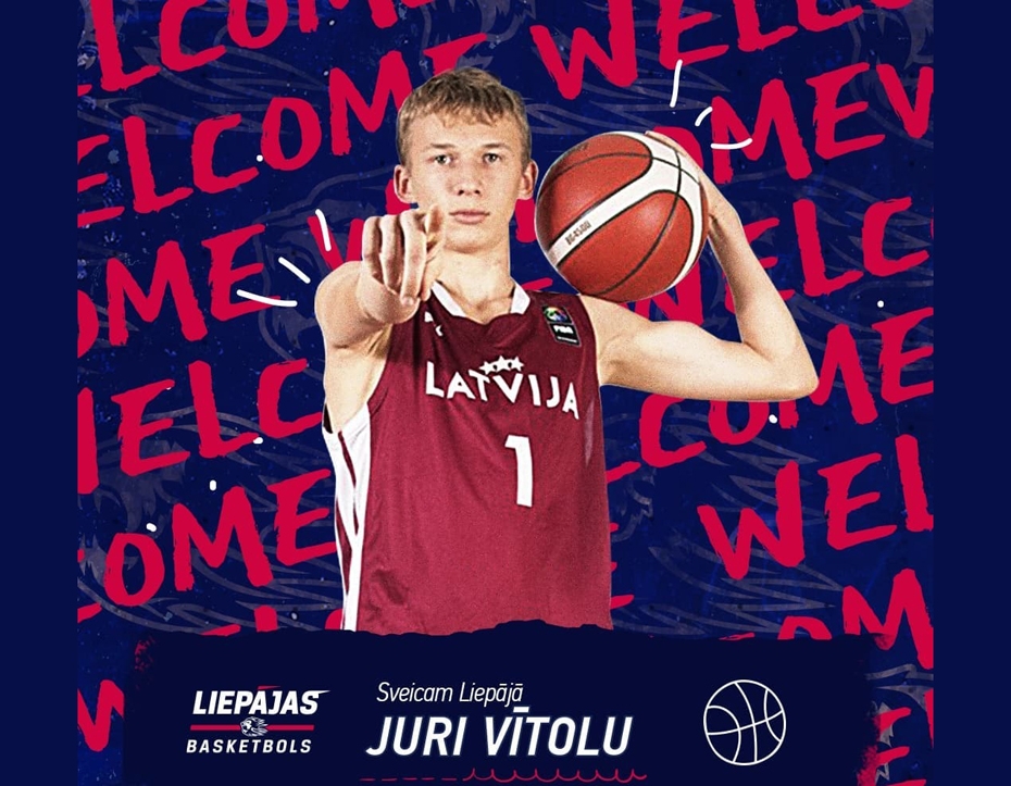 BK "Liepāja" noslēdz līgumu ar vienu no Latvijas U–16 izlases līderiem Vītolu