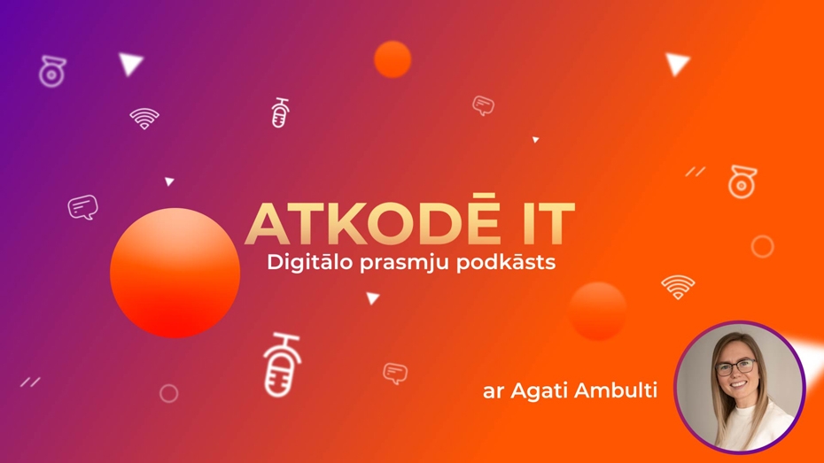  Liepājā izveidots podkāsts par digitālajām prasmēm un IT karjeru "Atkodē IT"