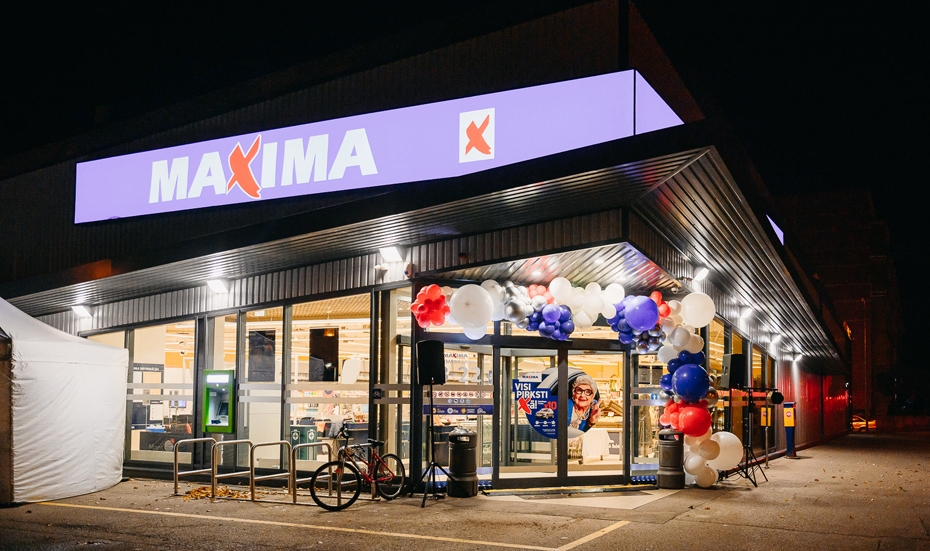 "Maxima" Liepājā ievieš jau trešo jaunā koncepta veikalu