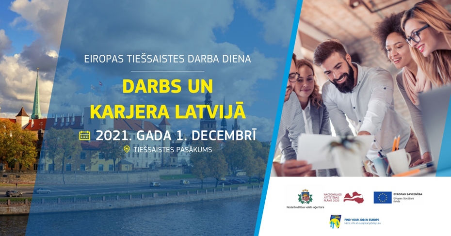 Darba devējus aicina pieteikties tiešsaistes darba dienai "Darbs un karjera Latvijā"