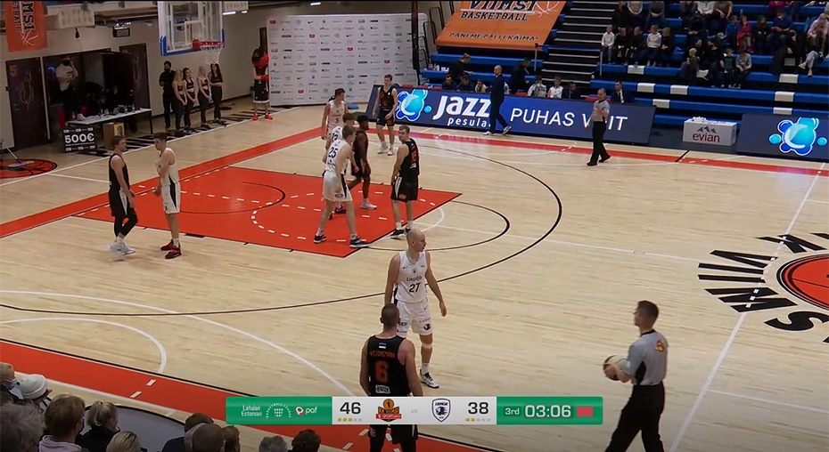 Liepājas basketbolisti izbraukumā zaudē Hābnēmes "Viimsi"