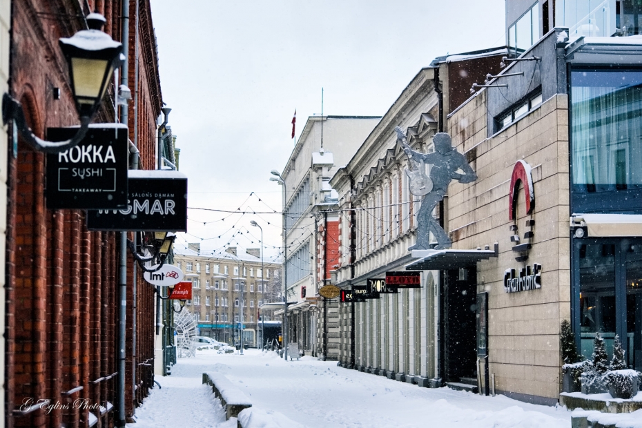 Sestdien Liepājā var uzsnigt pat desmit centimetru sniega