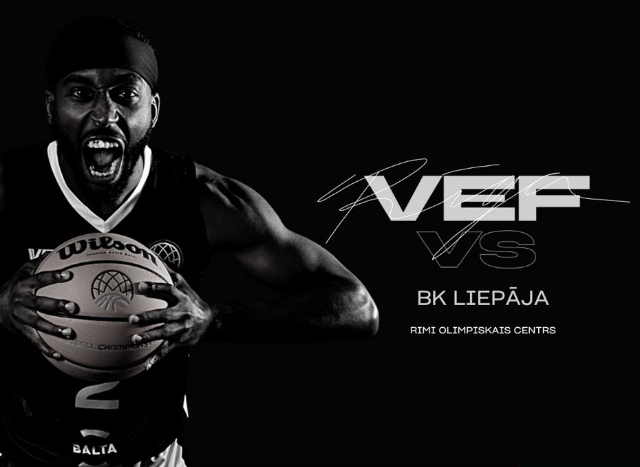 Latvijas – Igaunijas līgā BK "Liepāja" piekāpjas "VEF Rīga"