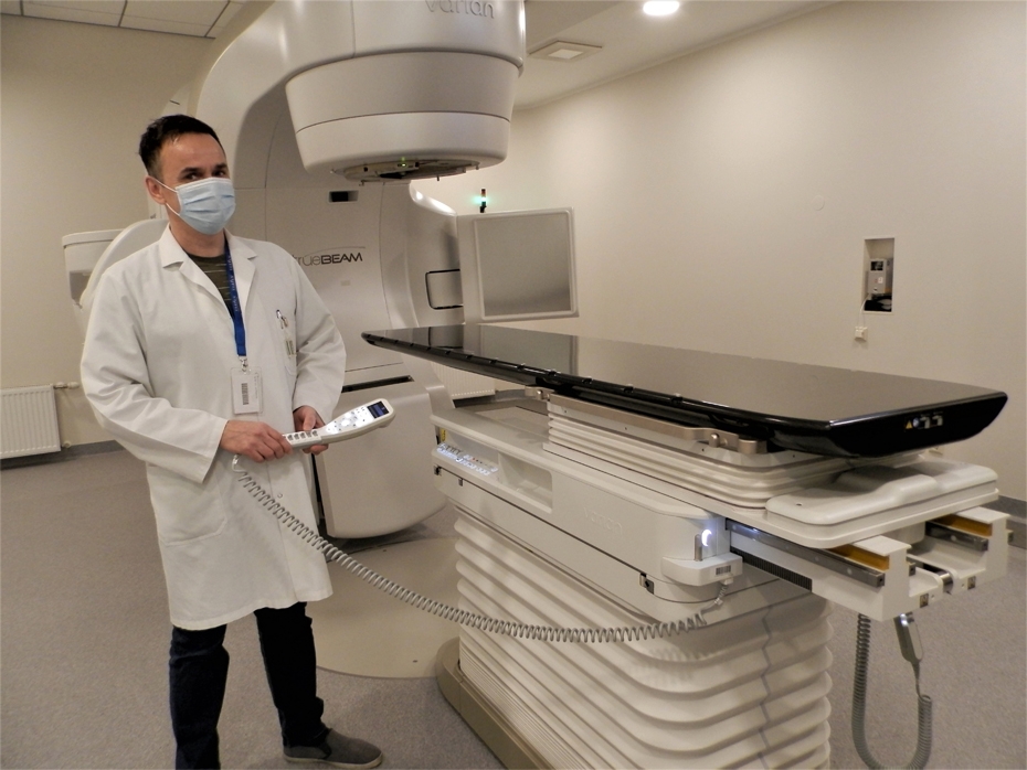 Liepājas slimnīcā staru terapijas pakalpojumi jaunā kvalitātē