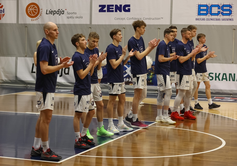 BK "Liepāja" savā laukumā pieveic Pērnavas klubu