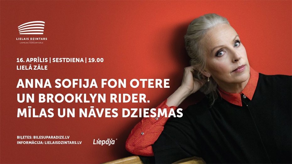 Aprīlī viesosies opermūzikas zvaigzne Anna Sofija fon Otere