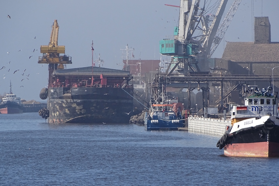 Krievijas kuģiem Liepājas osta pagaidām slēgta