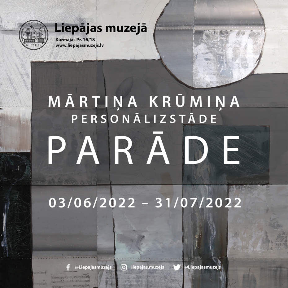 Muzejā būs skatāma Mārtiņa Krūmiņa gleznu izstāde "Parāde"