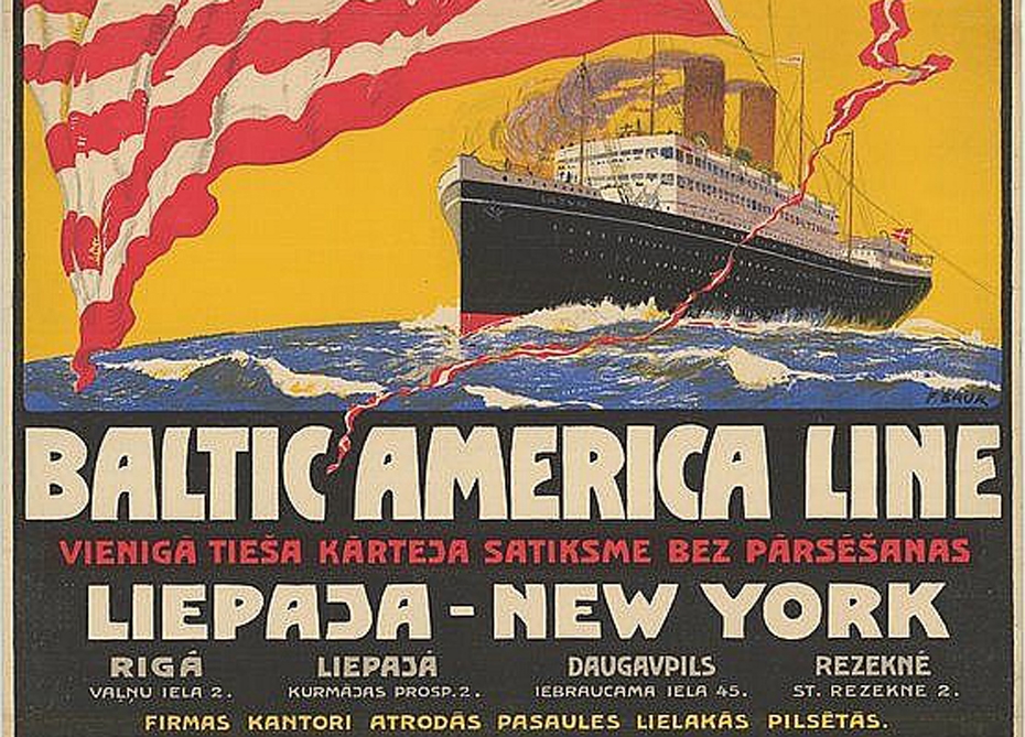 La.lv: 1922.gada 5.jūlijā. Emigrantu ceļš uz Ameriku