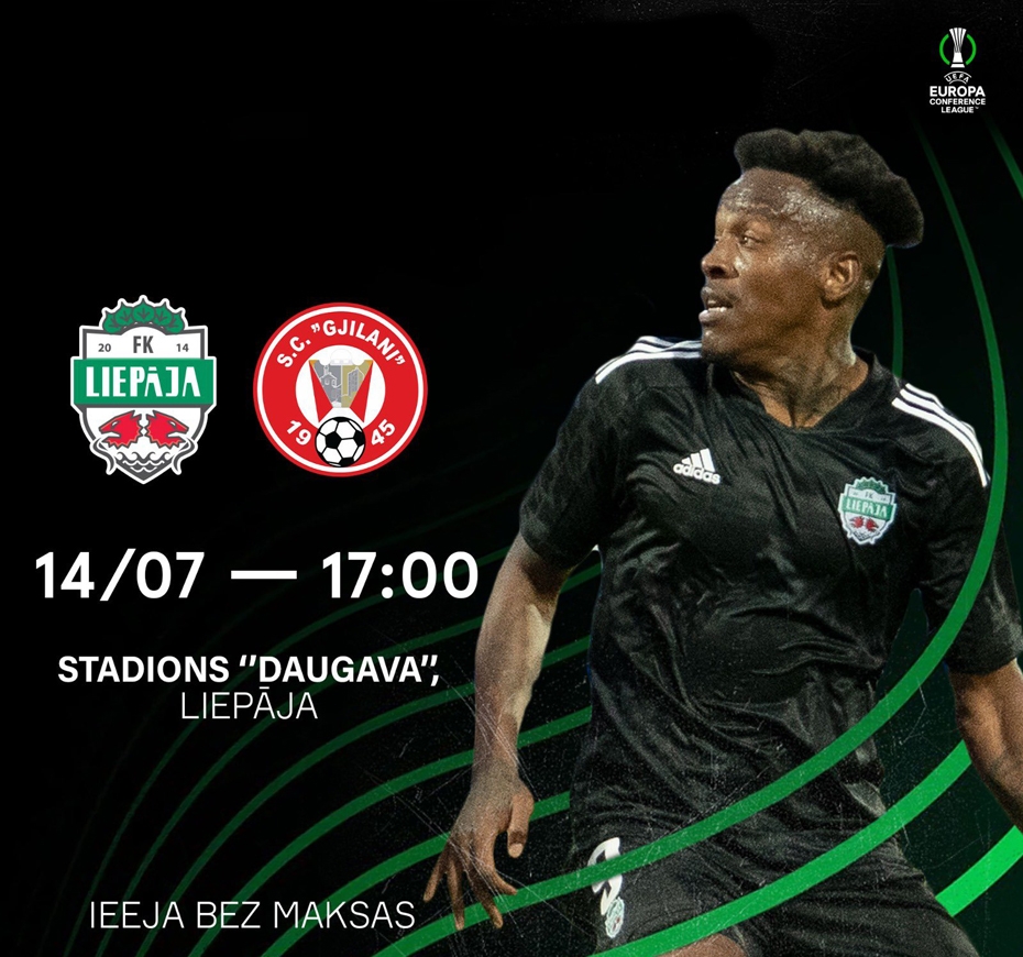 "Liepāja" un "Riga" aizvada atbildes spēles UEFA Konferences līgā