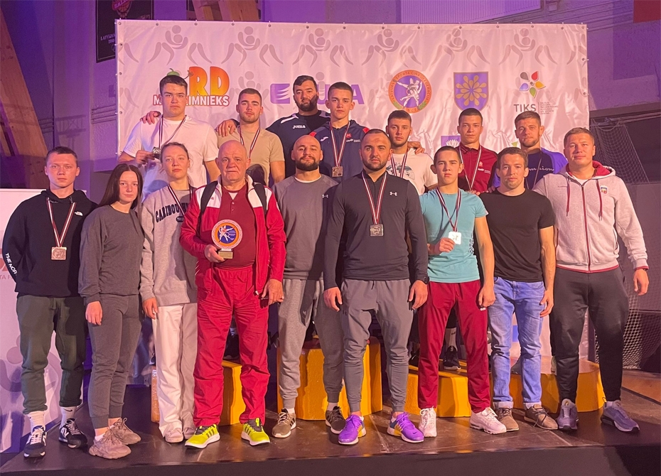 Latvijas čempionātā labi panākumi Liepājas cīņas sportistiem