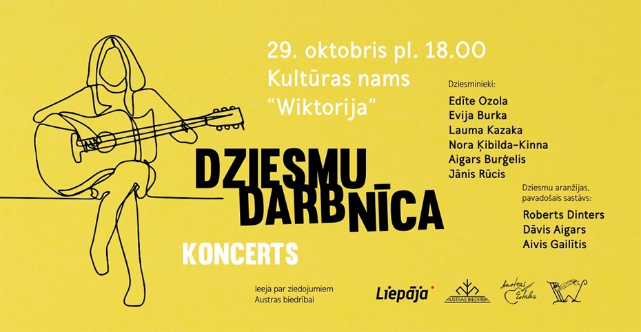 Koncertā "Dziesmu darbnīca" dziesminieku mūzika jaunās aranžijās