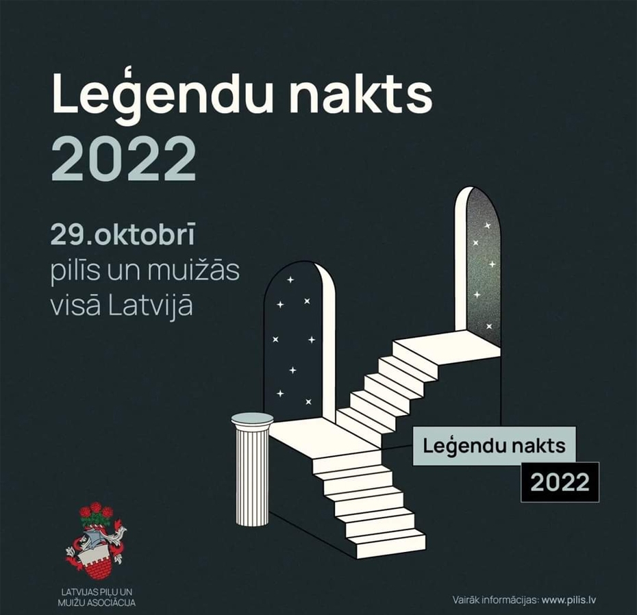  Klāt ikgadējais pasākums "Leģendu nakts 2022"