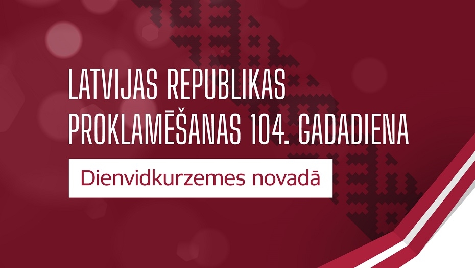 Latvijas dzimšanas dienā aicina uz pasākumiem Dienvidkurzemes novadā