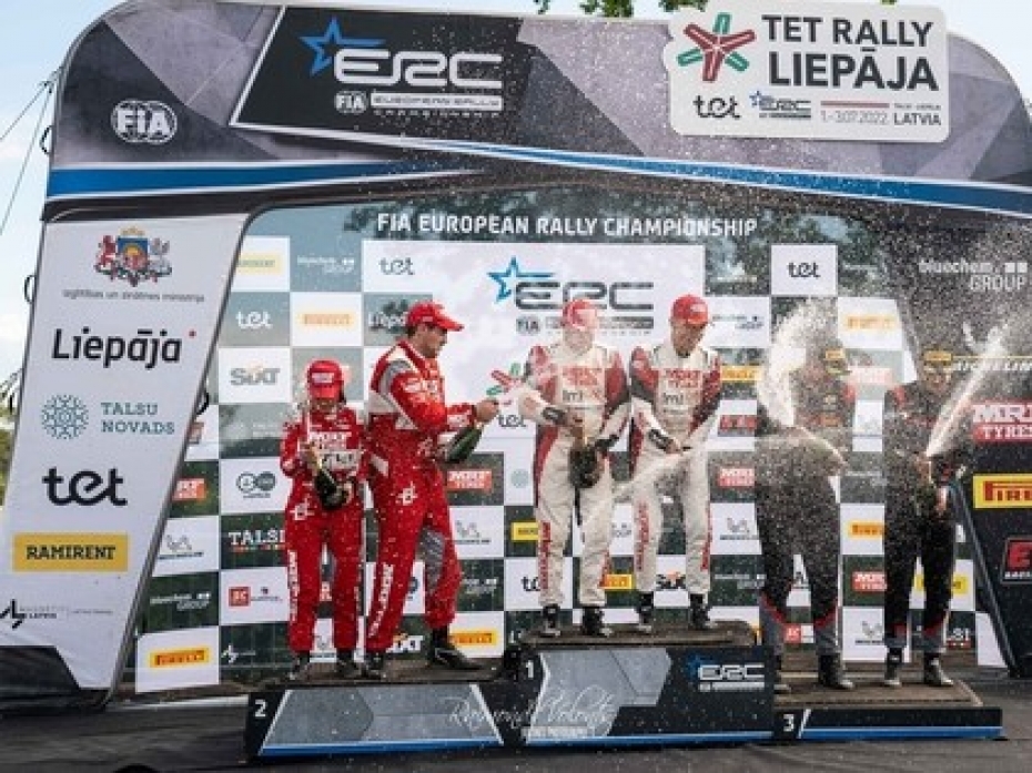 Go4speed.lv: Seska ekipāža izvirzīta ERČ balvai nominācijā "Gada izcilākais sniegums"