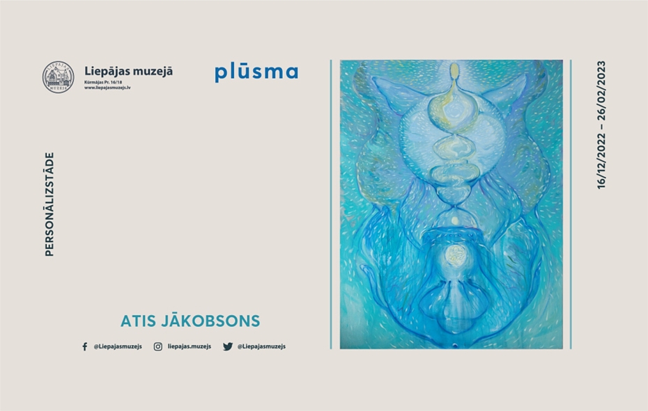 Muzejā atklās Ata Jākobsona personālizstādi "Plūsma"